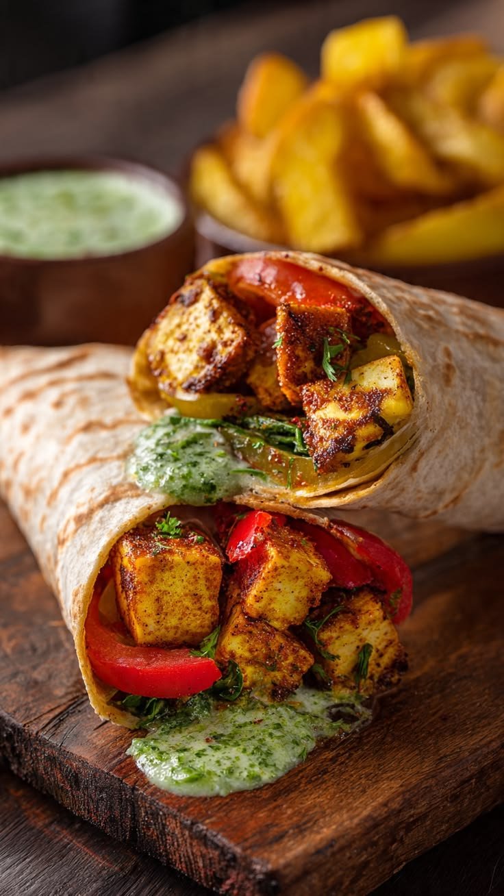 Paneer Tikka Frankie